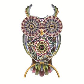 Each Piece Is Animal Shaped Christmas Gift Colorful Elephant Turtle Wooden Jigsaw Puzzles (Option: 33Style-A3)