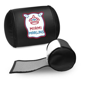 Miami Marlins City Connect Secondary Logo Panel (Logo Panel Size: 30" Panel with Display Pillow)