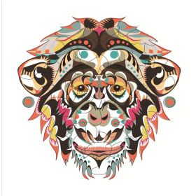 Each Piece Is Animal Shaped Christmas Gift Colorful Elephant Turtle Wooden Jigsaw Puzzles (Option: 23Style-A3)